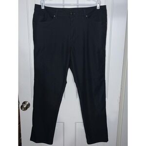 Lululemon ABC Pants Mens 38x32 Black Stretch Casual Outdoor